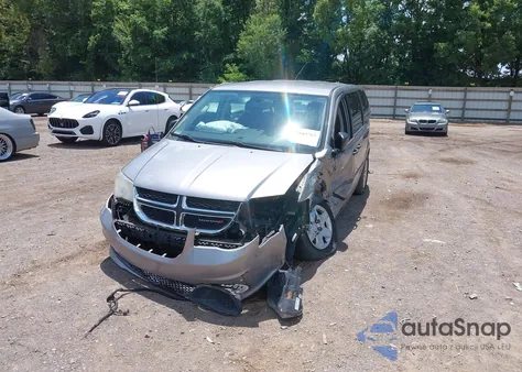 2013 Dodge Grand Caravan American Value Pkg из США, поврежденный, VIN 2C4RDGBGXDR587575